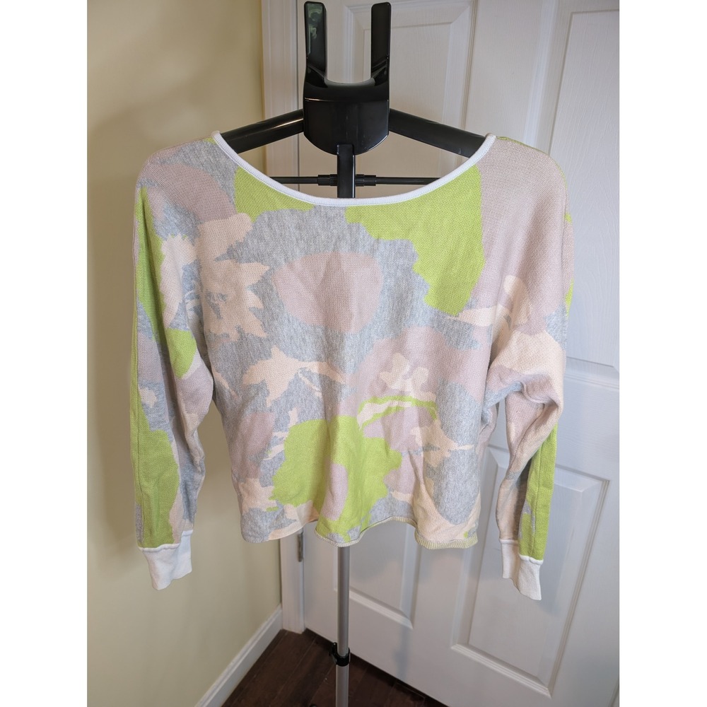 Daily Practice Anthropologie Hazy Daze Sweater Womens‎ XS V-Neck Knit Pullover